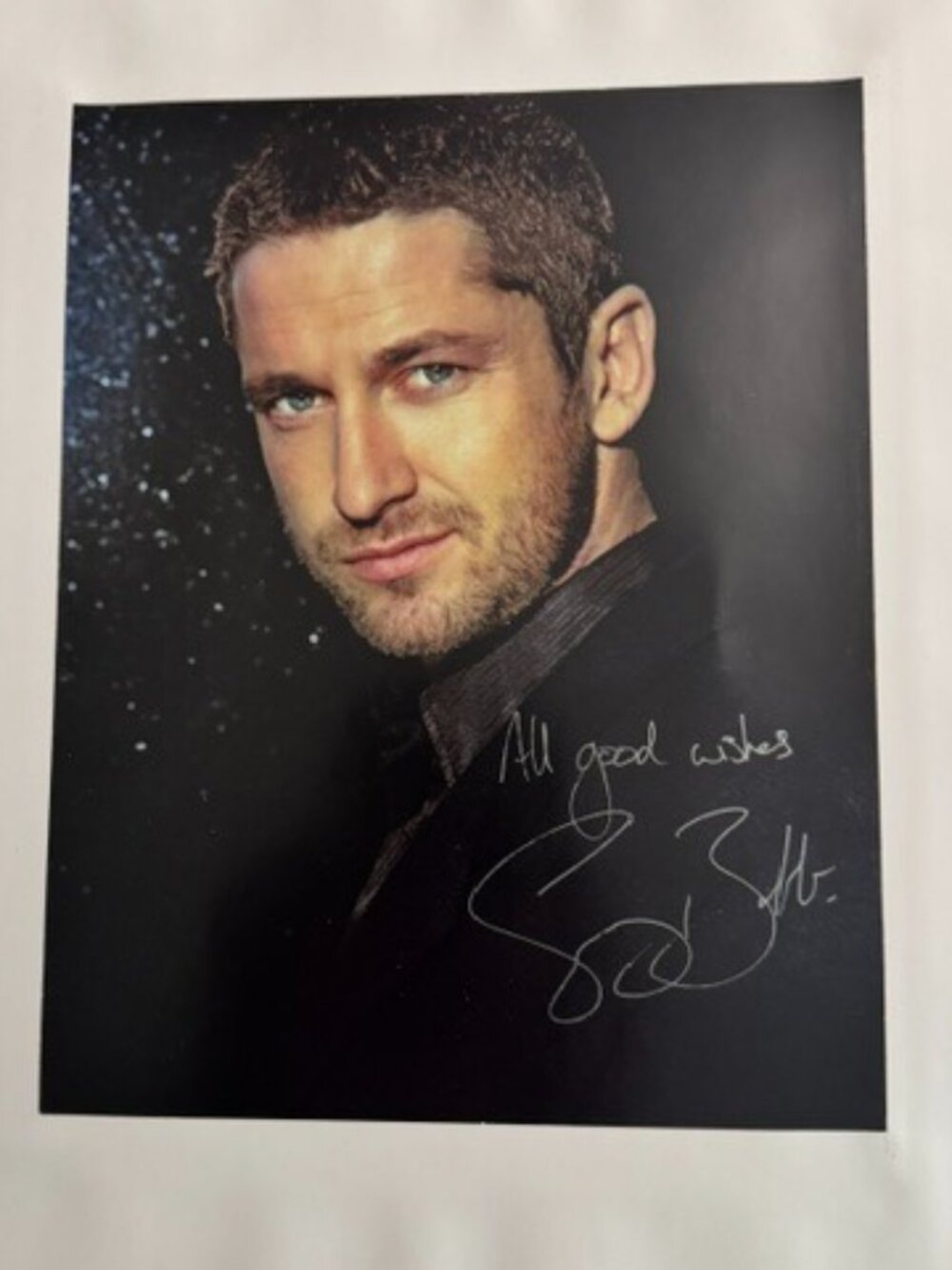 Gerard Butler Autographed Photo